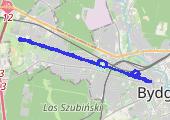 Trasa z dnia 2017-05-04 18:29 - mapa trasy gps - rower trekkingowy