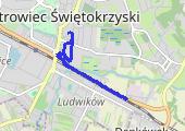 Trasa z dnia 2017-05-04 19:37 - mapa trasy gps - bieganie