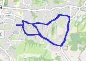 Trasa z dnia 2017-05-04 21:22 - mapa trasy gps - bieganie