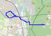 Trasa z dnia 2017-05-04 20:45 - mapa trasy gps - rower szosowy