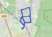 Trasa z dnia 2017-05-05 13:04 - mapa trasy gps - bieganie