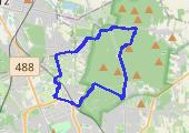 Trasa z dnia 2017-04-05 17:00 - mapa trasy gps - rower górski
