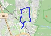 Trasa z dnia 2017-04-04 18:19 - mapa trasy gps - bieganie