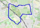 Trasa z dnia 2017-03-31 18:16 - mapa trasy gps - bieganie