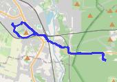 Trasa z dnia 2017-05-05 20:55 - mapa trasy gps - rower szosowy
