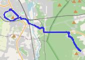 Trasa z dnia 2017-05-06 14:14 - mapa trasy gps - rower szosowy