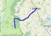 Trasa z dnia 2017-05-06 15:58 - mapa trasy gps - rower szosowy
