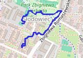 Trasa z dnia 2017-05-06 16:36 - mapa trasy gps - spacer