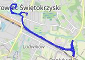 Trasa z dnia 2017-05-07 14:40 - mapa trasy gps - bieganie