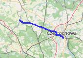 Trasa z dnia 2017-05-07 19:21 - mapa trasy gps - motocykl