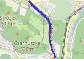 Trasa z dnia 2017-05-07 20:27 - mapa trasy gps - spacer