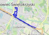 Bieganie - mapa trasy gps - bieganie