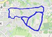 Trasa z dnia 2017-05-07 21:34 - mapa trasy gps - bieganie