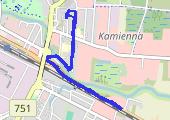 Trasa z dnia 2017-05-09 16:26 - mapa trasy gps - bieganie