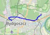 Trasa z dnia 2017-05-08 06:46 - mapa trasy gps - rower trekkingowy
