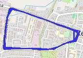 Trasa z dnia 2017-05-10 22:40 - mapa trasy gps - bieganie