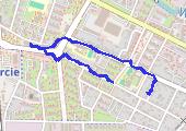 Trasa z dnia 2013-06-08 20:27 - mapa trasy gps - marsz