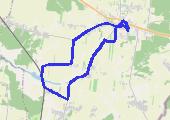 2 trasa 2013-06-09 - mapa trasy gps - rower szosowy