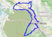 Trasa z dnia 2017-05-11 18:07 - mapa trasy gps - rower trekkingowy