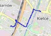 Trasa z dnia 2017-04-28 18:30 - mapa trasy gps - rower miejski