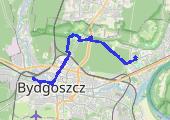 Trasa z dnia 2017-05-12 20:21 - mapa trasy gps - rower trekkingowy
