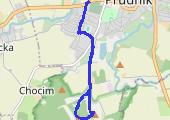 Kozia Góra - mapa trasy gps - marsz