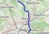 Trasa z dnia 2017-05-13 20:18 - mapa trasy gps - rower górski