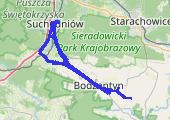 Trasa z dnia 2013-05-30 22:59 - mapa trasy gps - samochód