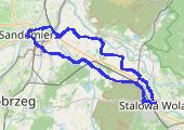 Trasa z dnia 2017-05-14 16:12 - mapa trasy gps - rower trekkingowy
