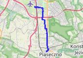 Trasa z dnia 2017-05-15 07:59 - mapa trasy gps - rower górski