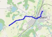 Trasa z dnia 2013-06-10 13:22 - mapa trasy gps - rower górski