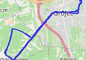 Trasa z dnia 2017-05-16 19:57 - mapa trasy gps - rower trekkingowy