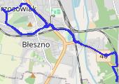 Trasa z dnia 2017-05-16 20:48 - mapa trasy gps - rower szosowy