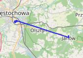 Trasa z dnia 2017-05-17 07:41 - mapa trasy gps - marsz