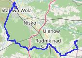 Trasa z dnia 2017-05-17 18:57 - mapa trasy gps - rower trekkingowy