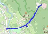 Trasa z dnia 2015-08-30 11:38 - mapa trasy gps - marsz