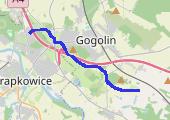 Trasa z dnia 2017-05-18 18:00 - mapa trasy gps - rower trekkingowy