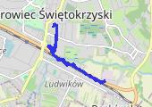 Bieganie - mapa trasy gps - bieganie