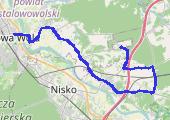 Trasa z dnia 2017-05-18 19:37 - mapa trasy gps - rower trekkingowy