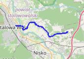 Trasa z dnia 2017-05-18 18:55 - mapa trasy gps - rower trekkingowy