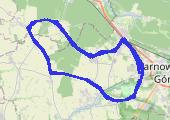 Trasa z dnia 2017-05-18 16:36 - mapa trasy gps - rower trekkingowy