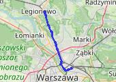 Trasa z dnia 2013-06-10 19:33 - mapa trasy gps - rower trekkingowy