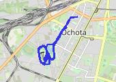 Trasa z dnia 2017-05-17 06:44 - mapa trasy gps - bieganie