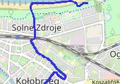 Trasa z dnia 2017-05-19 18:40 - mapa trasy gps - bieganie