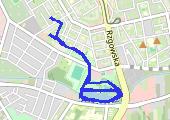 Trasa z dnia 2017-05-19 20:30 - mapa trasy gps - bieganie
