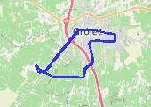 Trasa z dnia 2017-05-19 20:33 - mapa trasy gps - rower trekkingowy