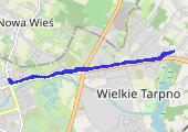 Trasa z dnia 2017-05-19 21:02 - mapa trasy gps - bieganie