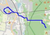 Trasa z dnia 2017-05-19 20:41 - mapa trasy gps - rower szosowy