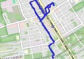 Trasa z dnia 2017-05-20 18:34 - mapa trasy gps - marsz