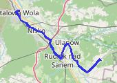 Trasa z dnia 2017-05-20 20:40 - mapa trasy gps - rower trekkingowy